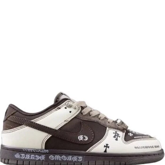 nike sb dunk low CHROME HEART DARK BROWN