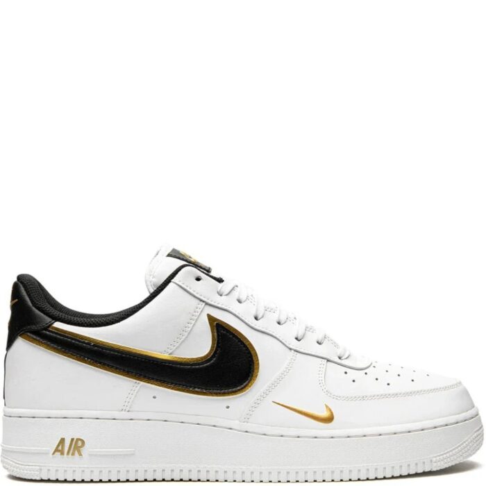 Nike Airforce 1 Low 07 LV8 Double Swoosh White Metallic Gold