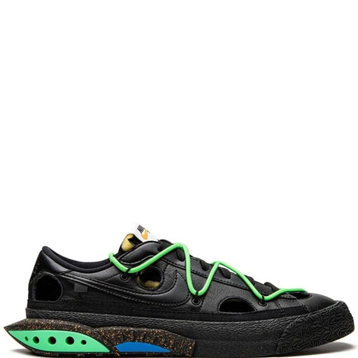 NIKEE X OFF WHITE BLAZER LOW ELECTRO GREEN