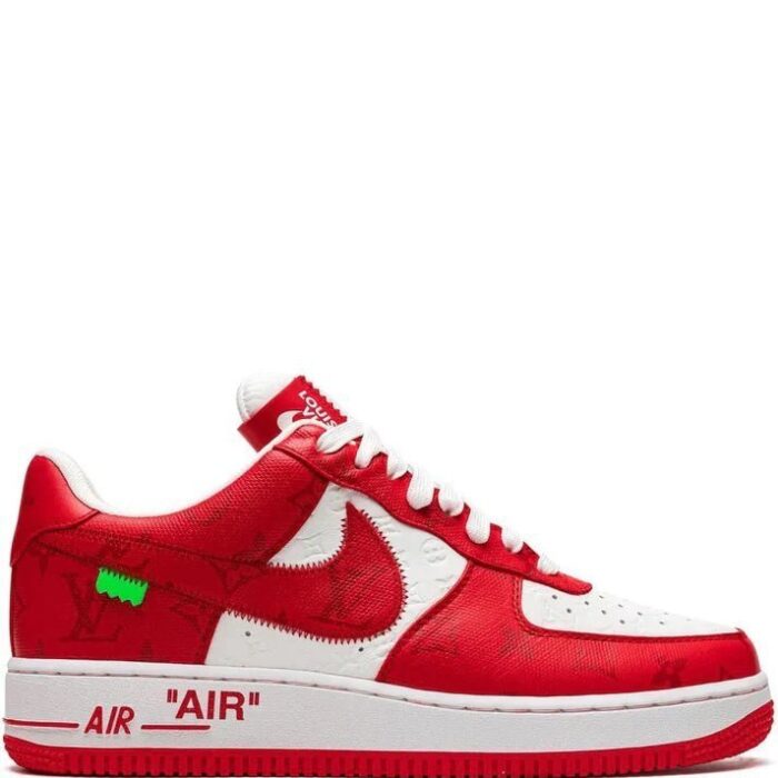 Nike Airforce 1 X Louis Vuitton Red