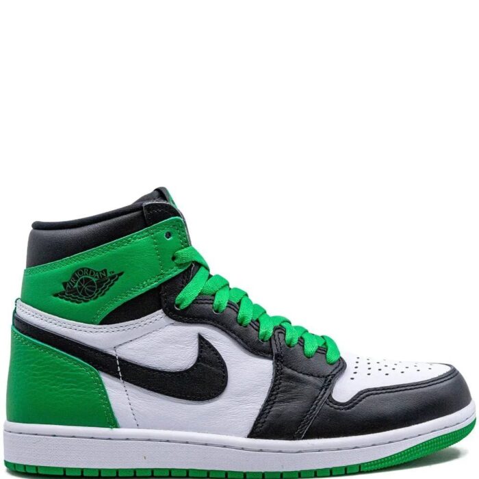 Nikee Air Jordan 1 High Lucky Green Semi UA