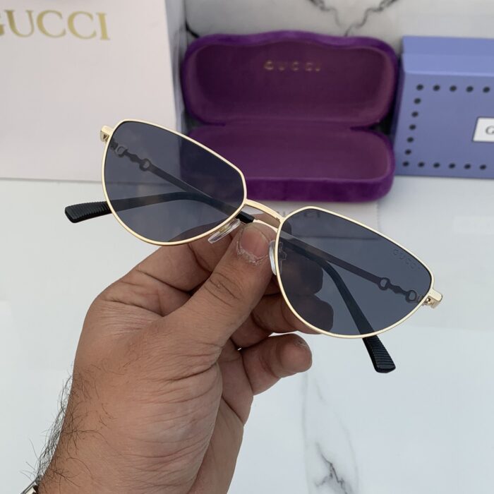 Branded Sunglasses Cateye_goldblack (With Original Kit)