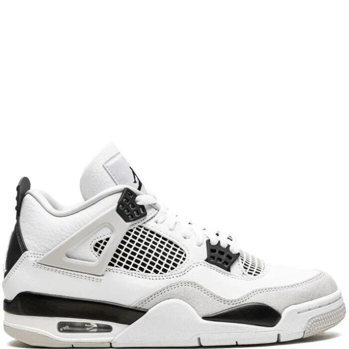 Nike Air Jordan Retro 4 Military Black Semi Ua