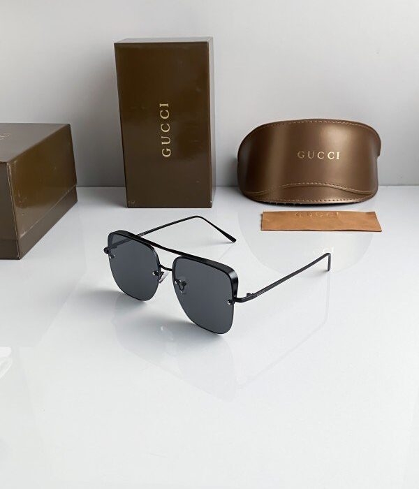 Gucci Metal Black 2534 Sunglasses