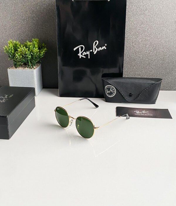 Rayban gold green 3447
