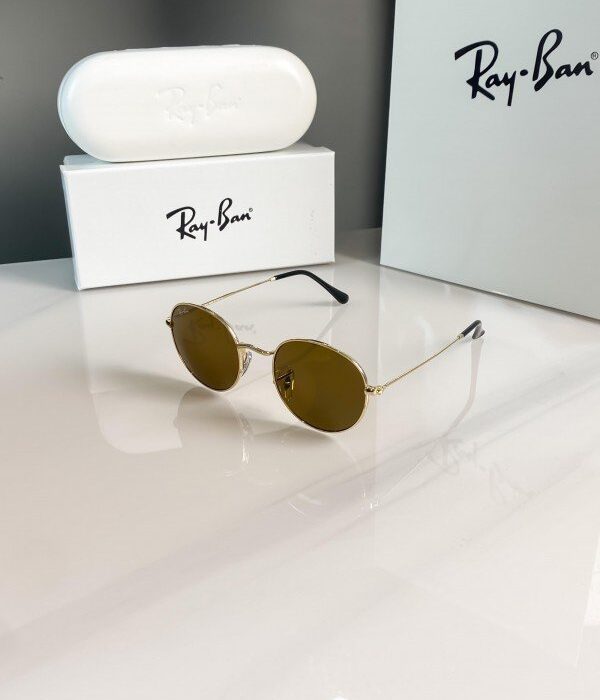 Rayban gold brown 3447