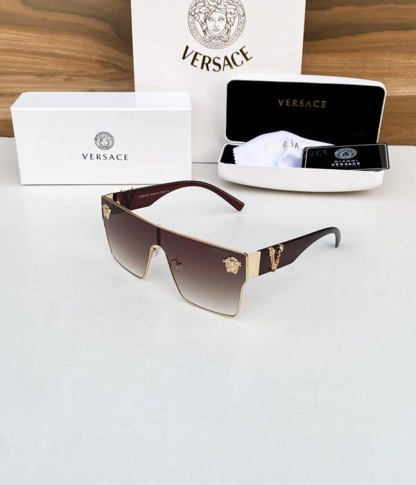 Versace Gold Brown 10086 Sunglasses