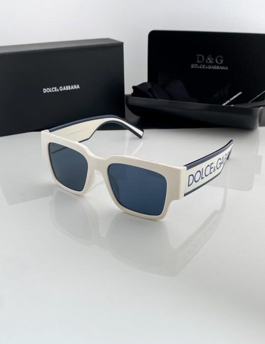 Dolce & Gabbana White Blue 6184 Sunglasses