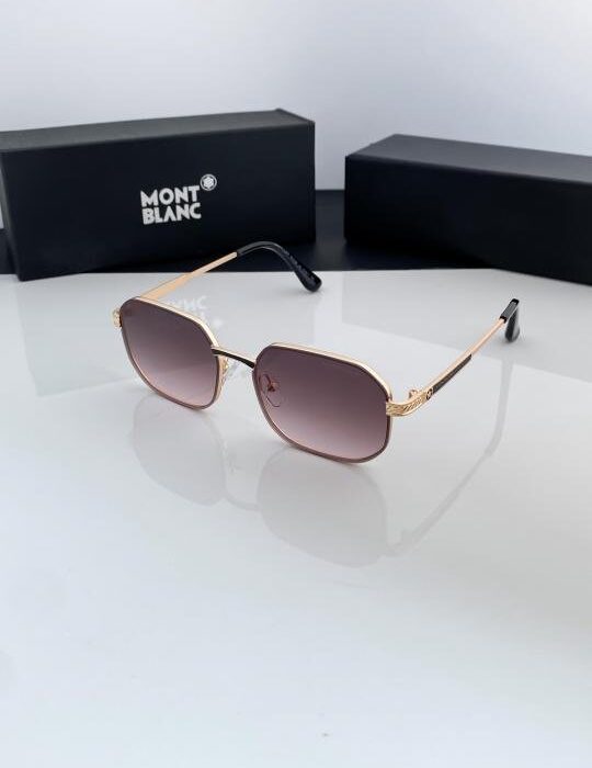 Mont Blanc Gold Purple 2253 Sunglasses