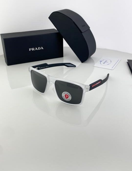 Prada Black White 2438 Sunglasses