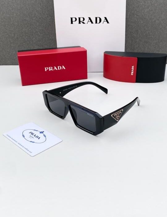 Prada Black 132 Sunglasses