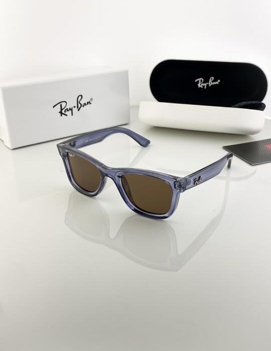 RAYBAN BLUE BROWN REVERSE 63