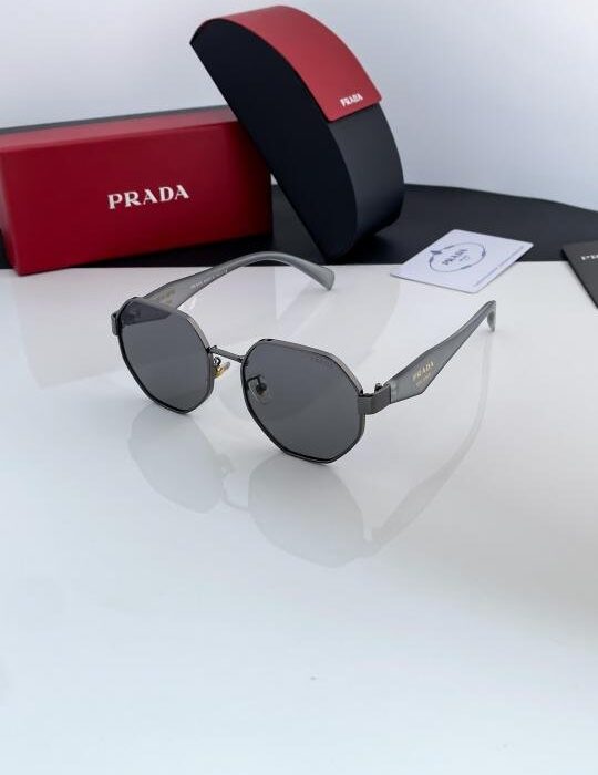 Prada Grey Black 97S Sunglasses