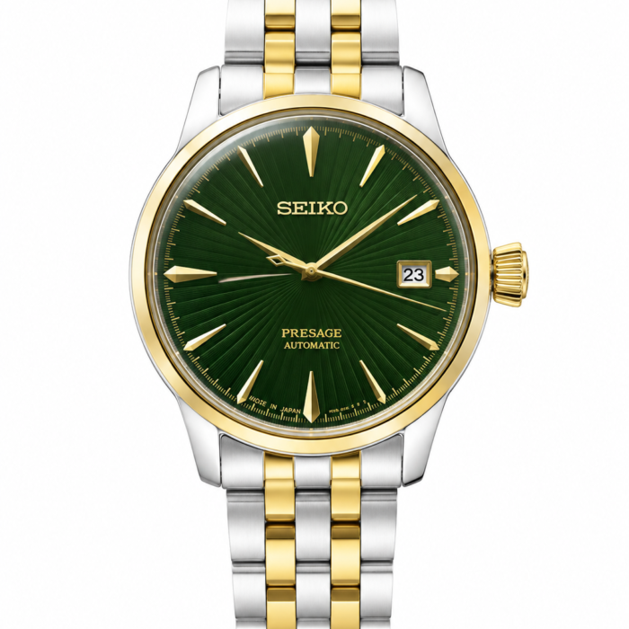 Seiko dual tone green