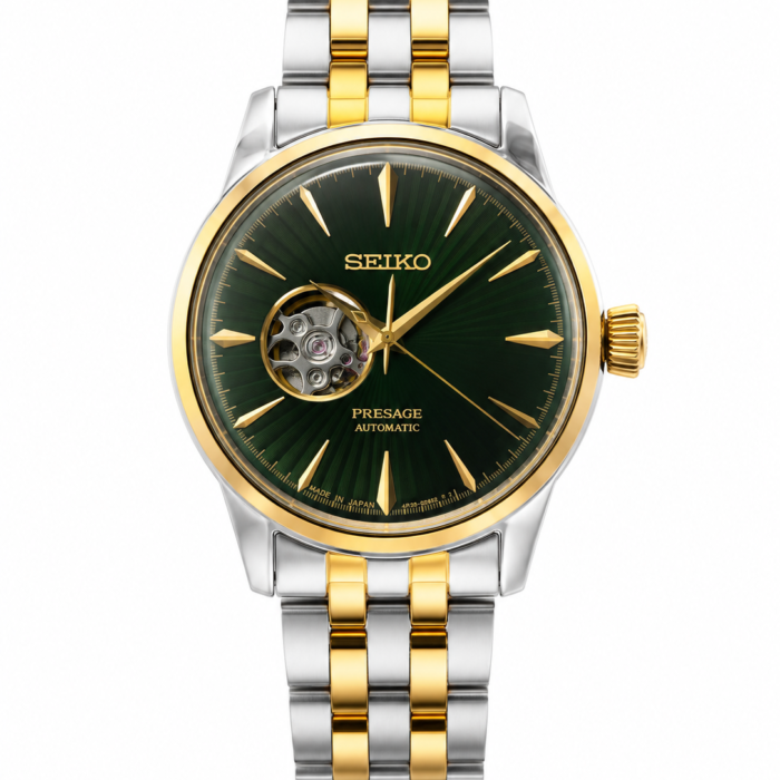 Seiko dual tone green