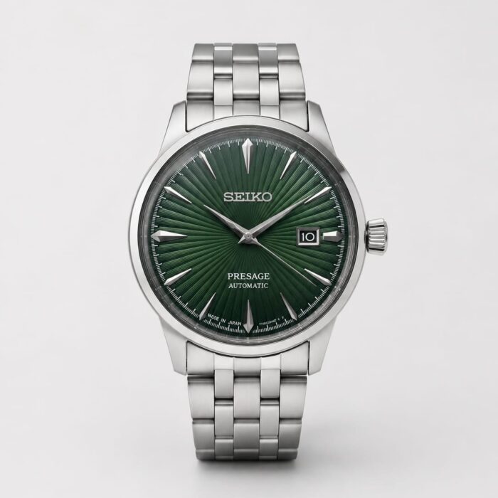 Seiko presage (silver green)