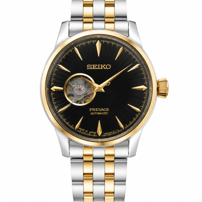 Seiko dual tone black