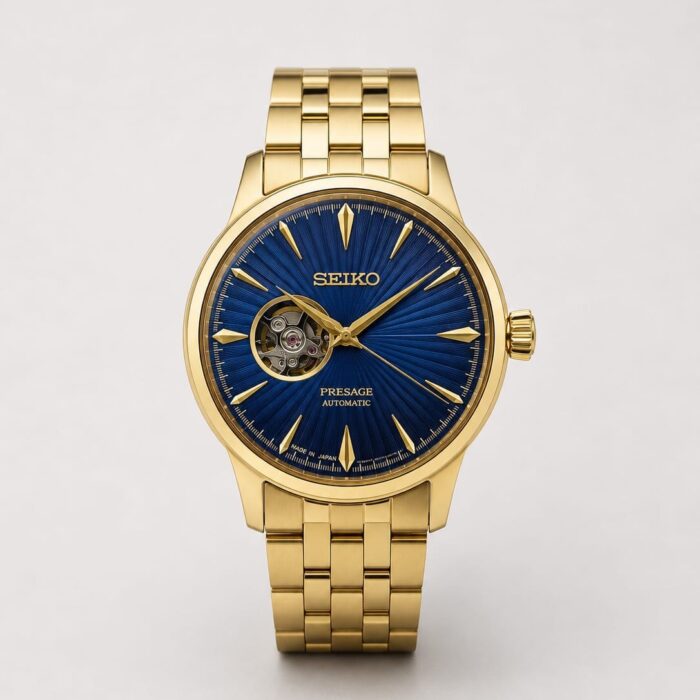 Seiko presage (gold blue)